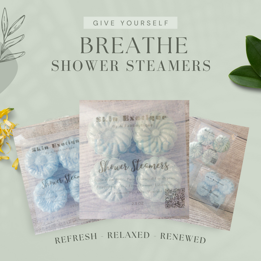 Breathe Shower Steamers-4 pack